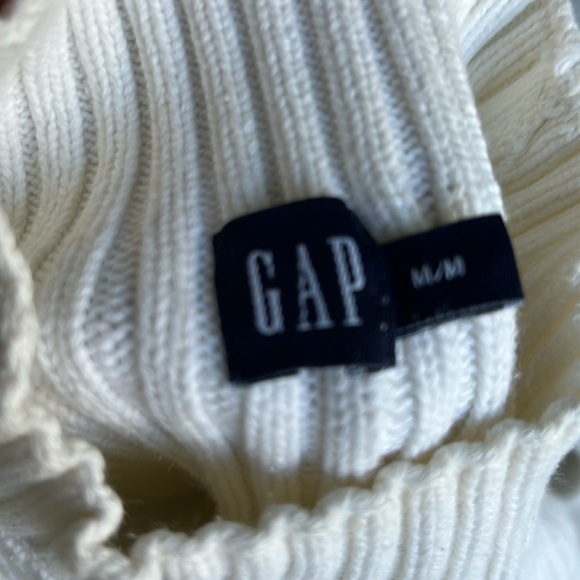 Gap cropped rib knit sweater size S/M - Picture 6 of 7
